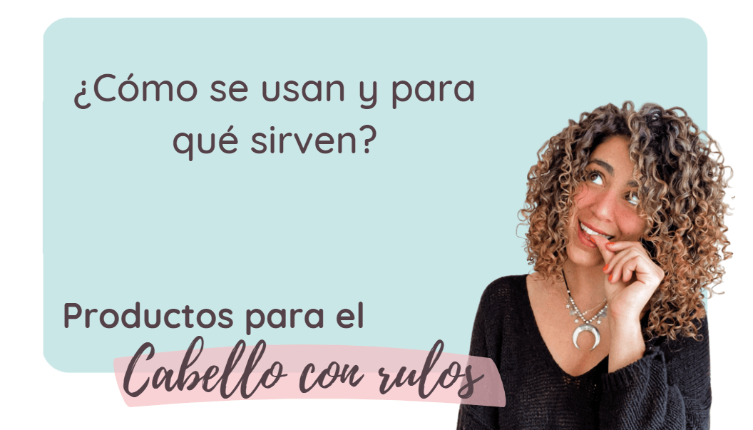 Productos para el cabello con rulos