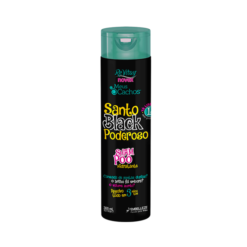 Novex - Shampoo Santo Black Poderoso - Esderulos Shop