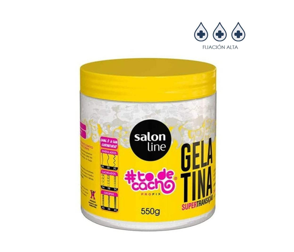 Salon Line - Gel Amarillo De Fijación Alta - Esderulos Shop